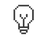 Outline style lightbulb icon representing an idea or innovation
