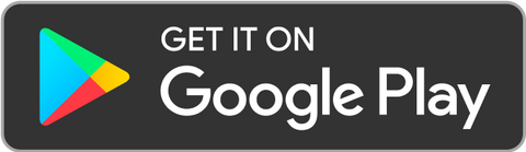 Google Play store badge with text 'GET IT ON Google Play'